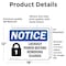 Signmission Lockout Power Before Removing Guards OSHA Notice Sign, Vinyl Decal, 18in W x 12in L, 2PK OS-2PACK-NS-D-1218-L-15903 - alternate 4